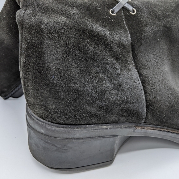 Aquatalia Weatherproof Women's Suede Leather Boots - Picture 9 of 16